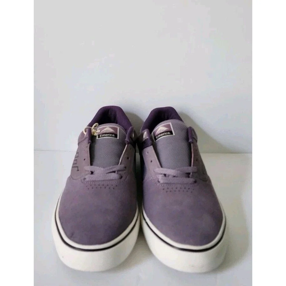 Emerica The Low Vulc Skate Shoes - Sneakers Lavender Purple New Size 11.5